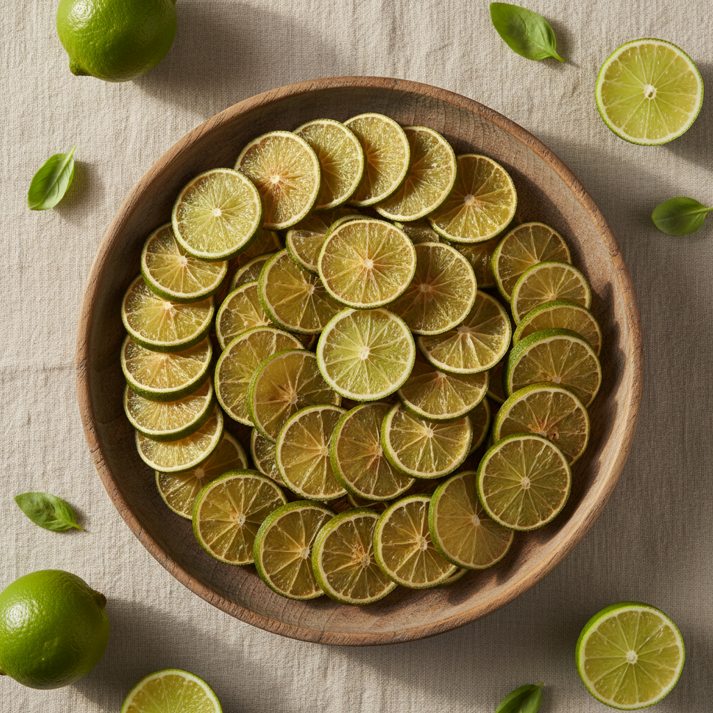 Dehydrated Lime in Tray