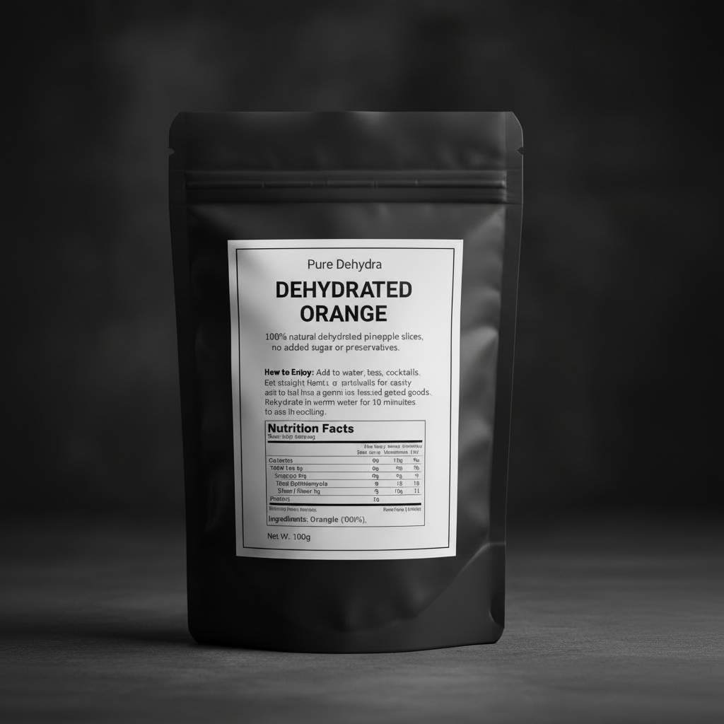 Dehydrated Orange Back Packaging